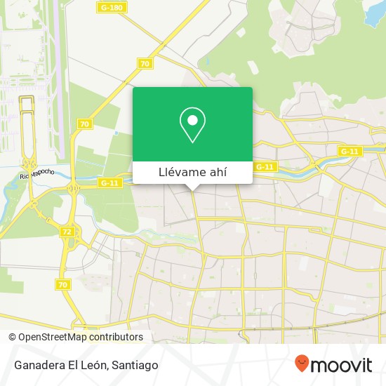Mapa de Ganadera El León