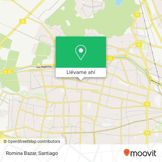 Mapa de Romina Bazar