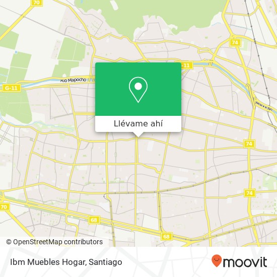 Mapa de Ibm Muebles Hogar