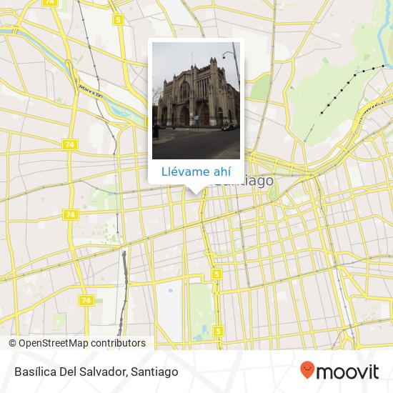 Mapa de Basílica Del Salvador