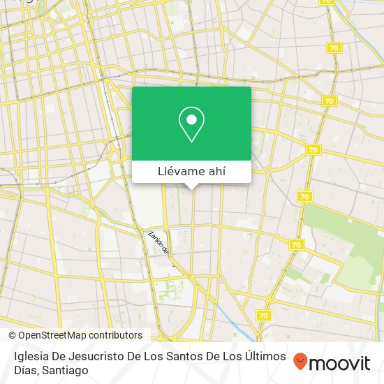 Mapa de Iglesia De Jesucristo De Los Santos De Los Últimos Días