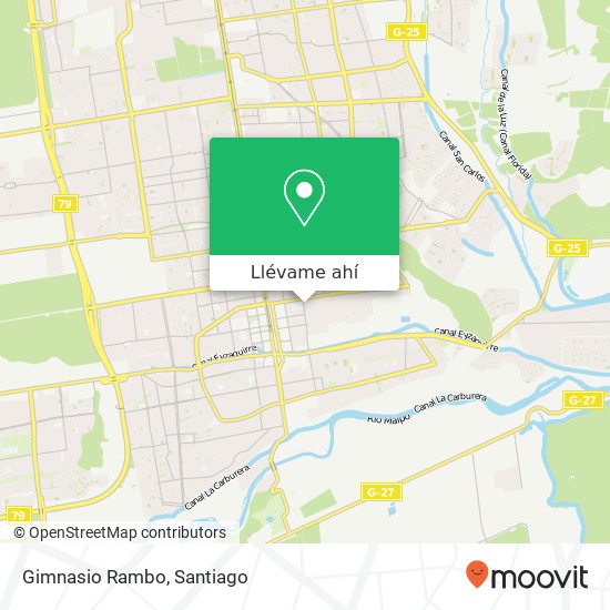 Mapa de Gimnasio Rambo