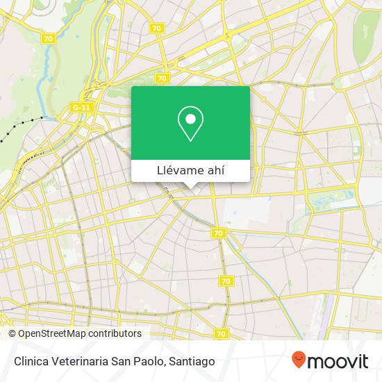 Mapa de Clinica Veterinaria San Paolo