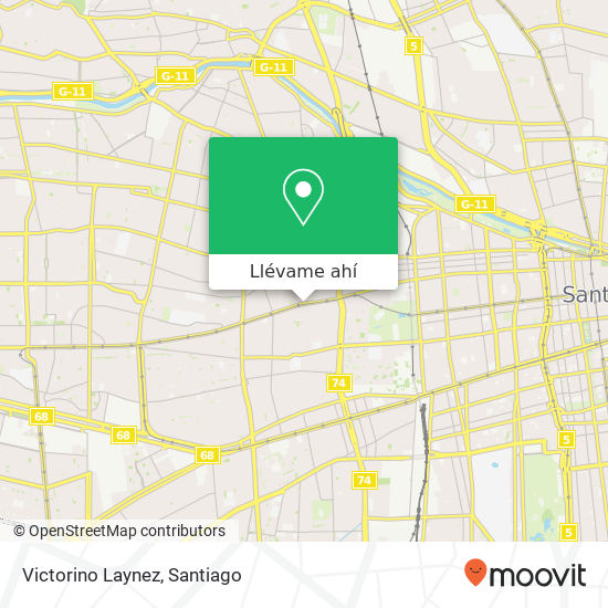 Mapa de Victorino Laynez