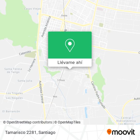 Mapa de Tamarisco 2281