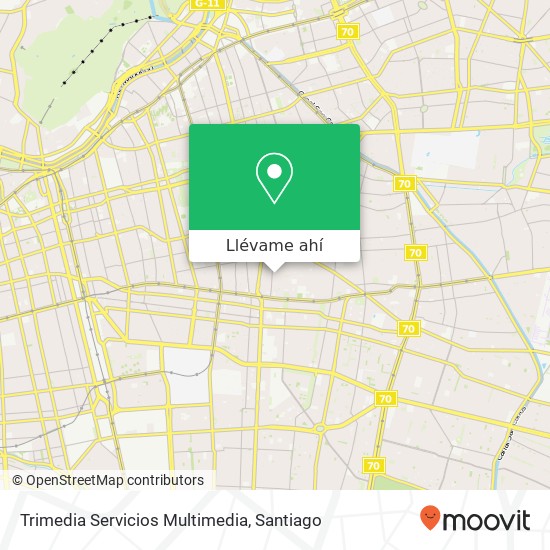 Mapa de Trimedia Servicios Multimedia