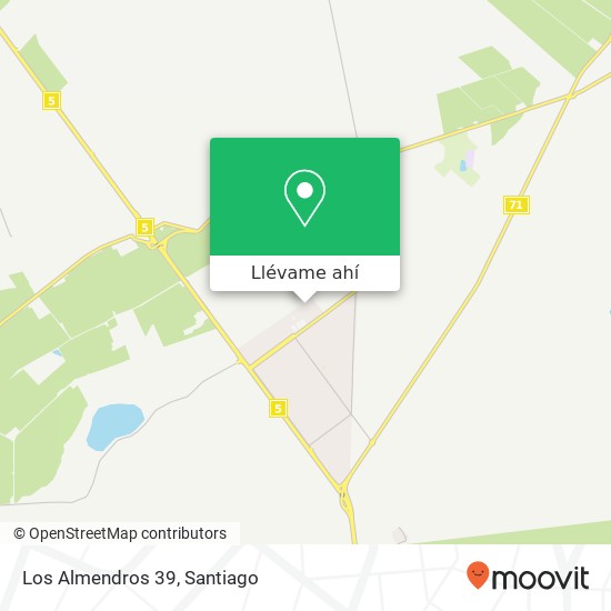 Mapa de Los Almendros 39