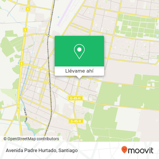 Mapa de Avenida Padre Hurtado