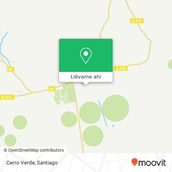 Mapa de Cerro Verde