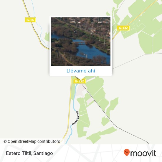 Mapa de Estero Tiltil