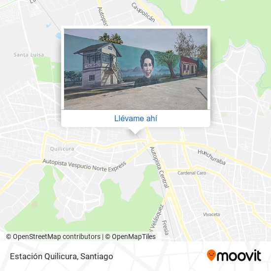 Mapa de Estación Quilicura