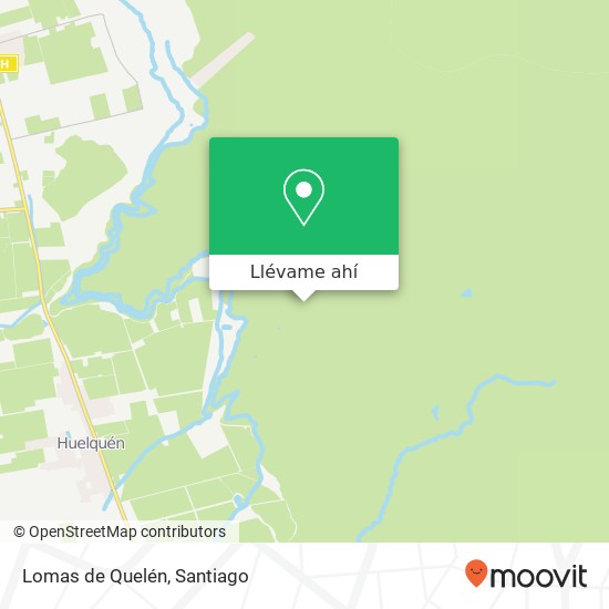 Mapa de Lomas de Quelén