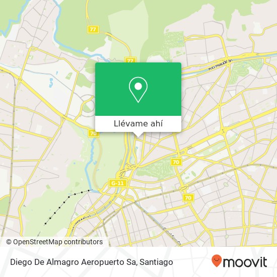 Mapa de Diego De Almagro Aeropuerto Sa