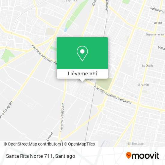 Mapa de Santa Rita Norte 711