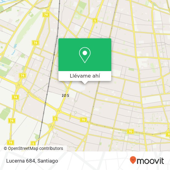 Mapa de Lucerna 684