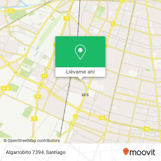 Mapa de Algarrobito 7394