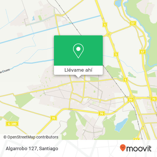 Mapa de Algarrobo 127