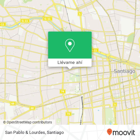 Mapa de San Pablo & Lourdes
