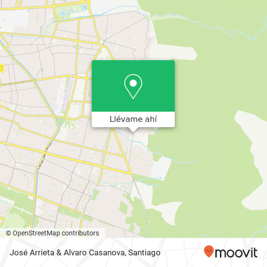 Mapa de José Arrieta & Alvaro Casanova