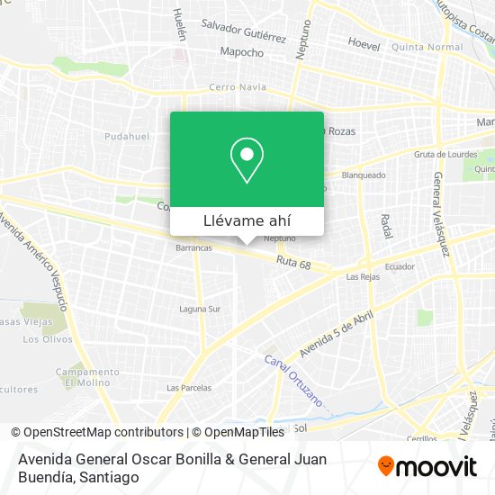 Mapa de Avenida General Oscar Bonilla & General Juan Buendía