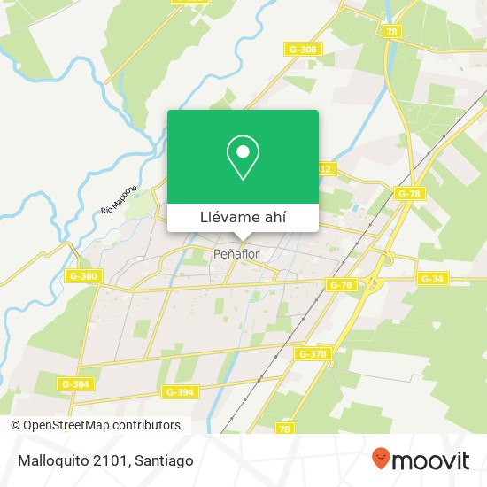 Mapa de Malloquito 2101