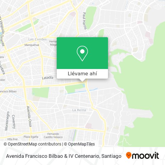 Mapa de Avenida Francisco Bilbao & IV Centenario