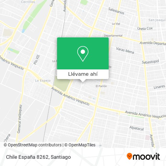Mapa de Chile España 8262