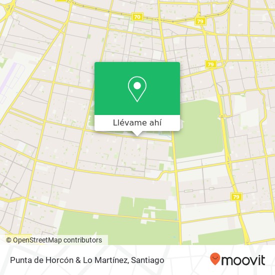 Mapa de Punta de Horcón & Lo Martínez