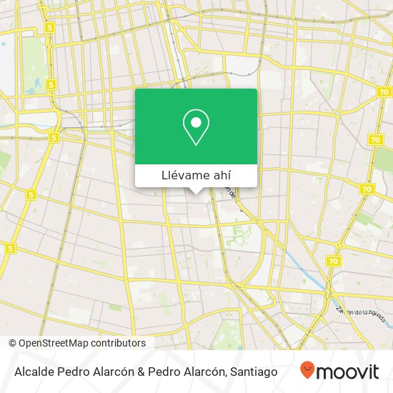 Mapa de Alcalde Pedro Alarcón & Pedro Alarcón