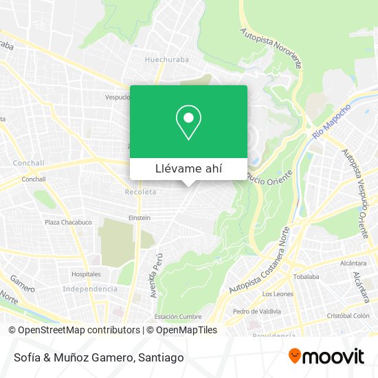 Mapa de Sofía & Muñoz Gamero