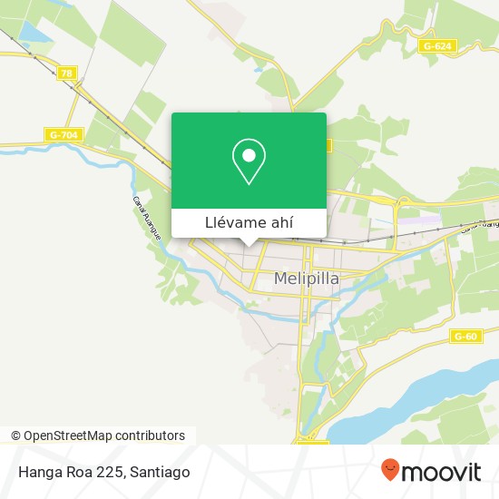 Mapa de Hanga Roa 225