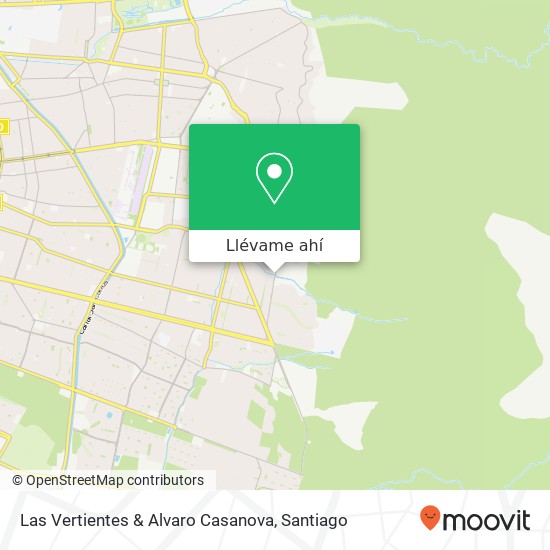 Mapa de Las Vertientes & Alvaro Casanova