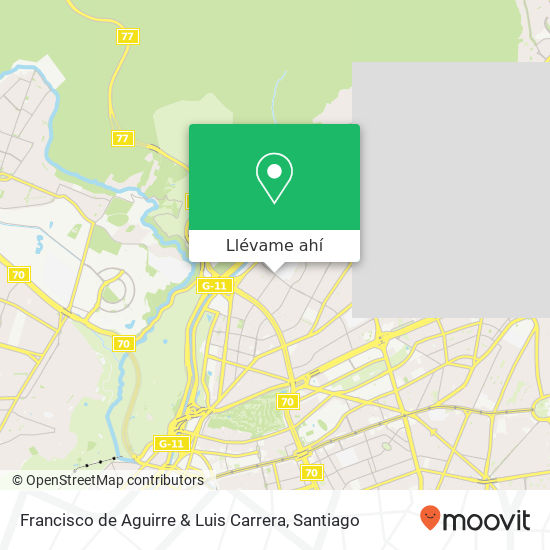 Mapa de Francisco de Aguirre & Luis Carrera