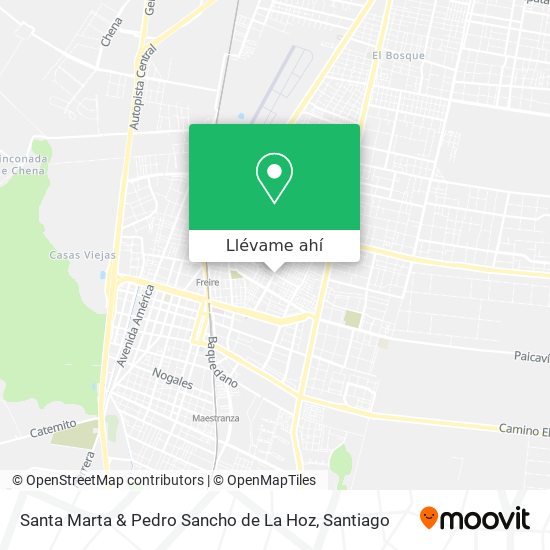 Mapa de Santa Marta & Pedro Sancho de La Hoz