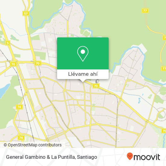 Mapa de General Gambino & La Puntilla