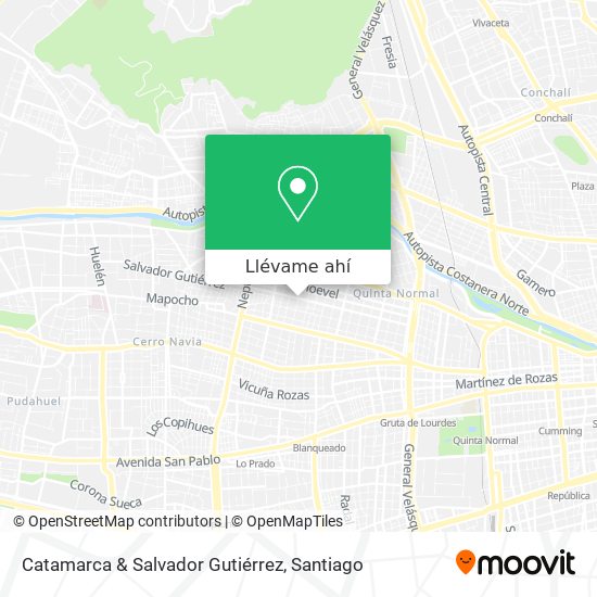 Mapa de Catamarca & Salvador Gutiérrez