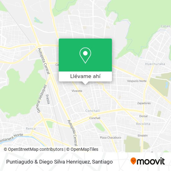 Mapa de Puntiagudo & Diego Silva Henríquez