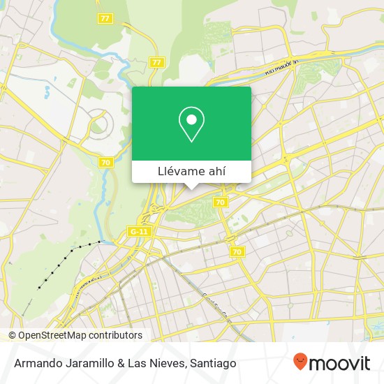 Mapa de Armando Jaramillo & Las Nieves