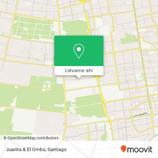 Mapa de Juanita & El Ombú