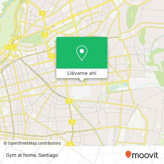 Mapa de Gym at home