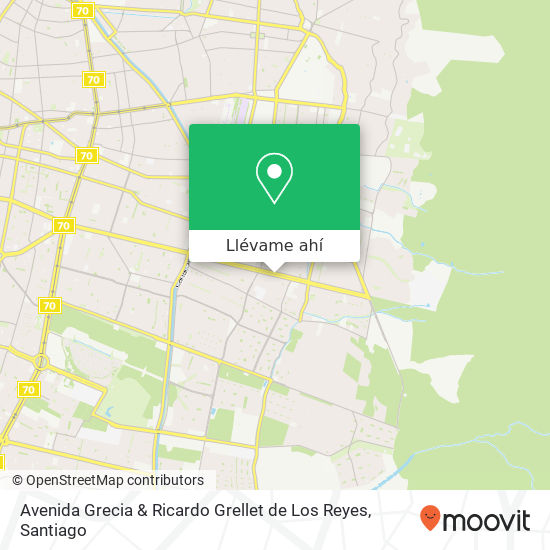 Mapa de Avenida Grecia & Ricardo Grellet de Los Reyes
