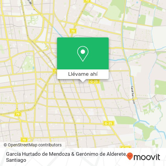 Mapa de García Hurtado de Mendoza & Gerónimo de Alderete