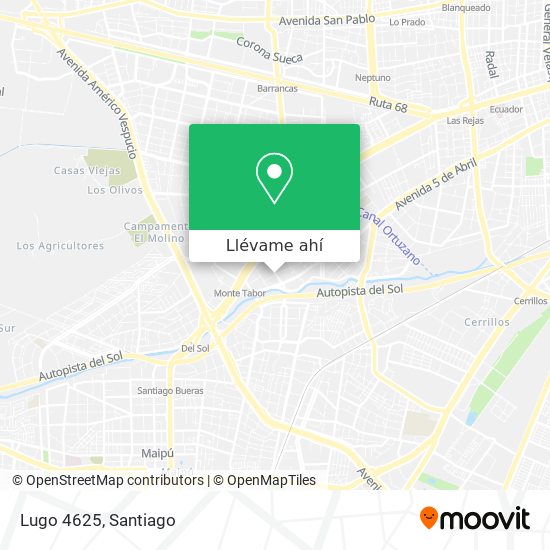 Mapa de Lugo 4625