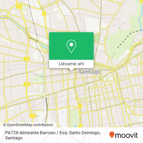 Mapa de PA726-Almirante Barroso / Esq. Santo Domingo