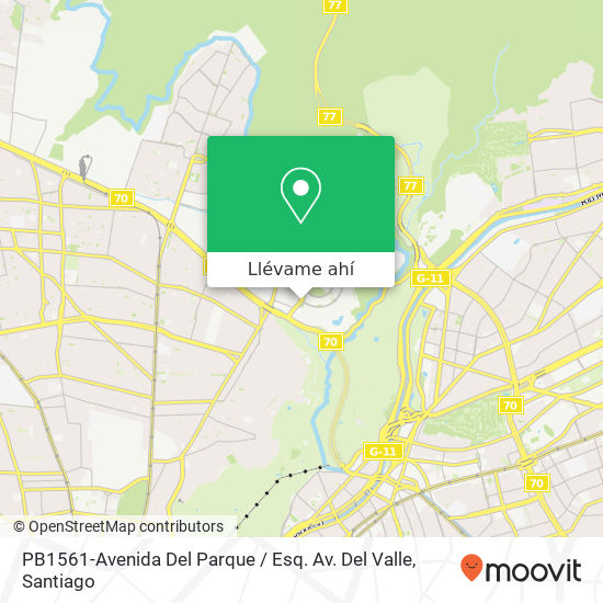Mapa de PB1561-Avenida Del Parque / Esq. Av. Del Valle