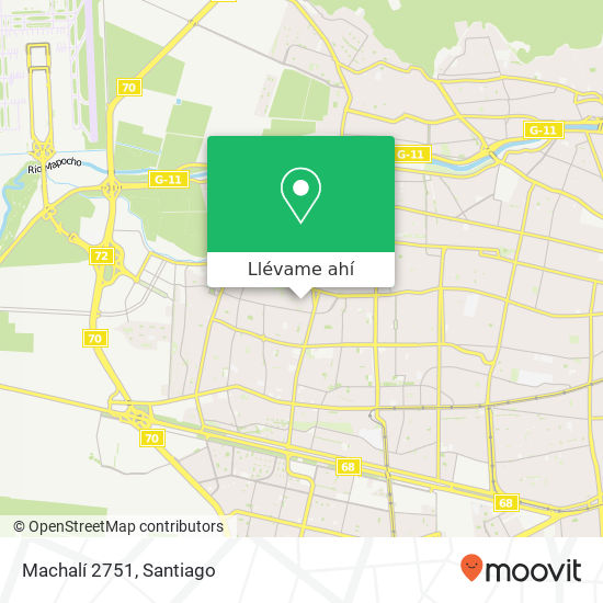 Mapa de Machalí 2751