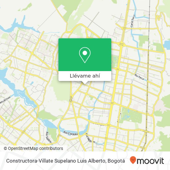 Mapa de Constructora-Villate Supelano Luis Alberto
