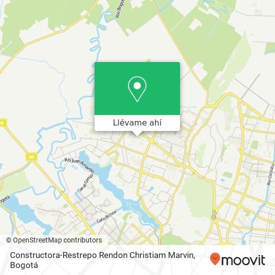 Mapa de Constructora-Restrepo Rendon Christiam Marvin
