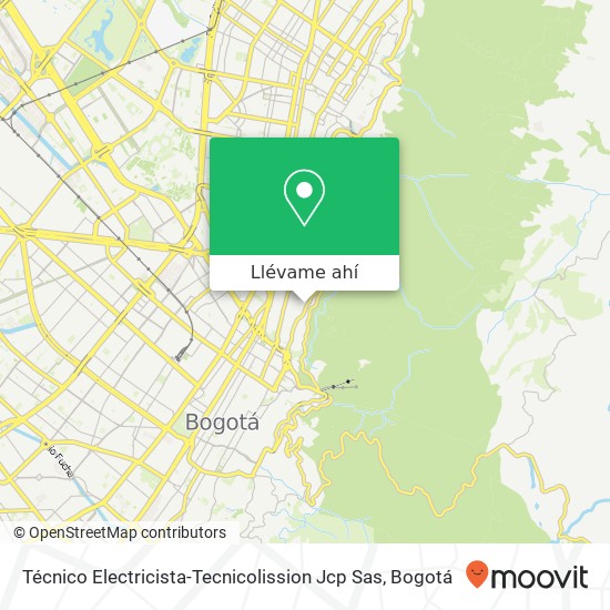 Mapa de Técnico Electricista-Tecnicolission Jcp Sas