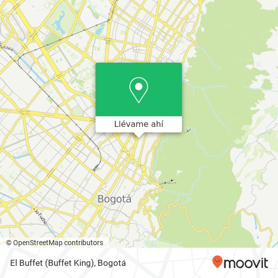 Mapa de El Buffet (Buffet King)